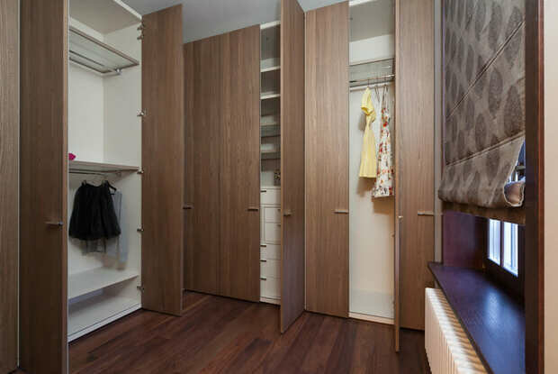 Фото из портфолио ГАРДЕРОБНАЯ – фотографии дизайна интерьеров на INMYROOM