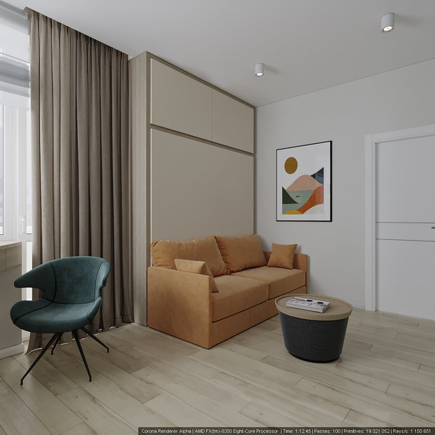 Фото из портфолио Цвет и пространство – фотографии дизайна интерьеров на INMYROOM