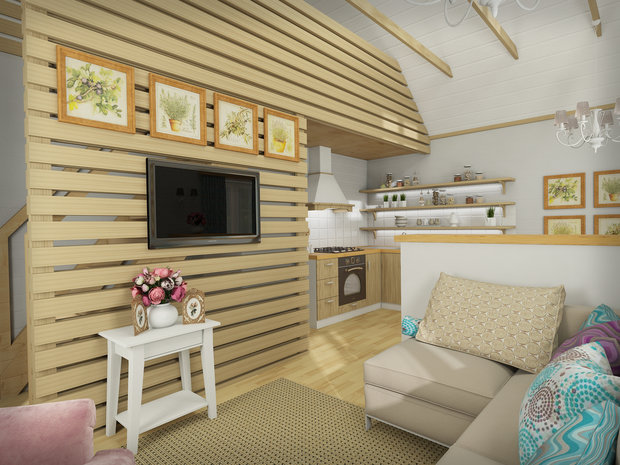 Фото из портфолио Нотки Прованса – фотографии дизайна интерьеров на INMYROOM