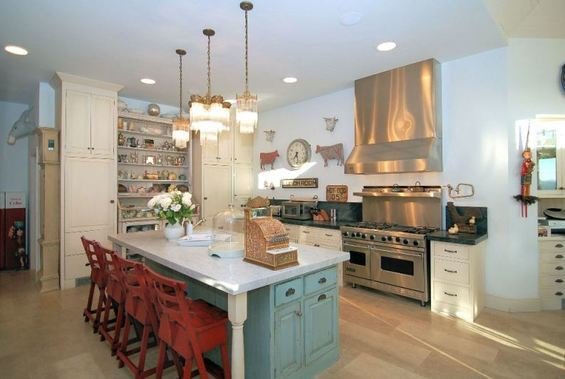 Фотография: Кухня и столовая в стиле Прованс и Кантри, Классический, Современный, Хай-тек – фото на INMYROOM