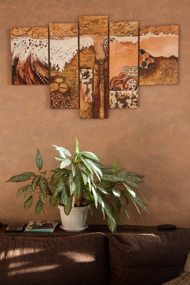 Фото из портфолио Картина Климт – фотографии дизайна интерьеров на INMYROOM