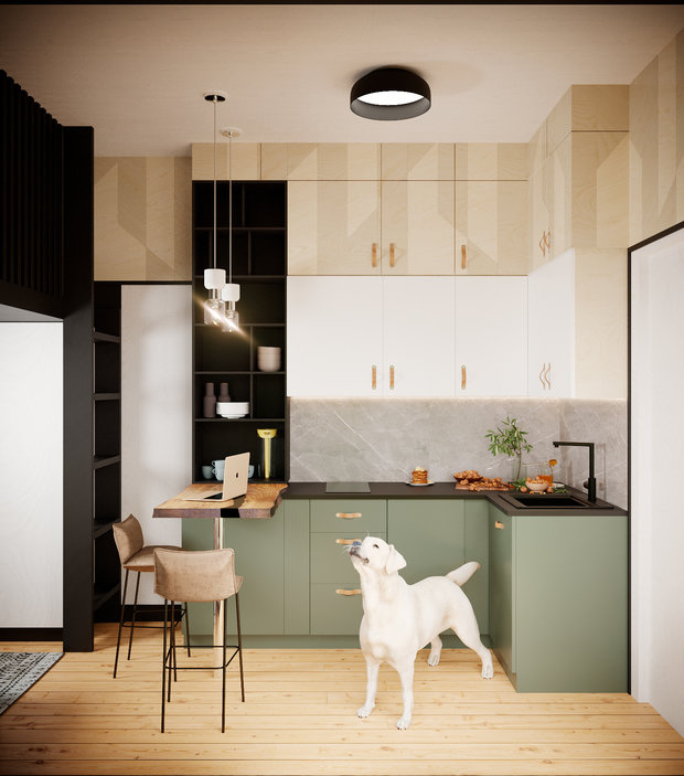 Фото из портфолио Мини-дом в Сочи – фотографии дизайна интерьеров на INMYROOM