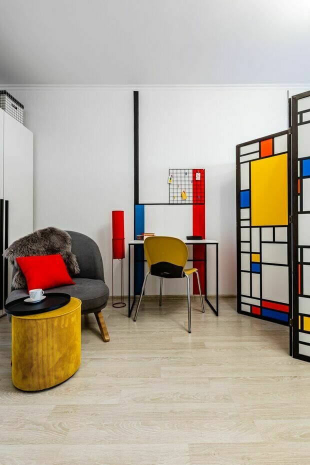 Фотография: Кабинет в стиле Современный, Минимализм, Проект недели, 1 комната, 40-60 метров – фото на INMYROOM