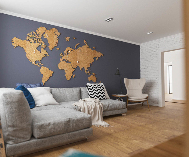 Фотография: Гостиная в стиле Скандинавский – фото на INMYROOM