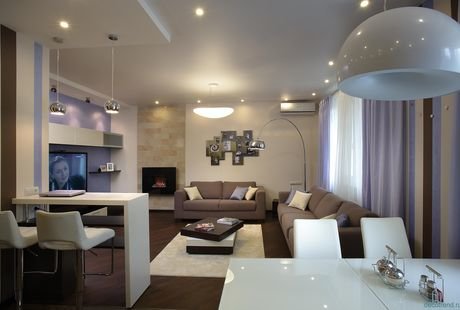 Дизайн квартиры 136м2, г. Москва