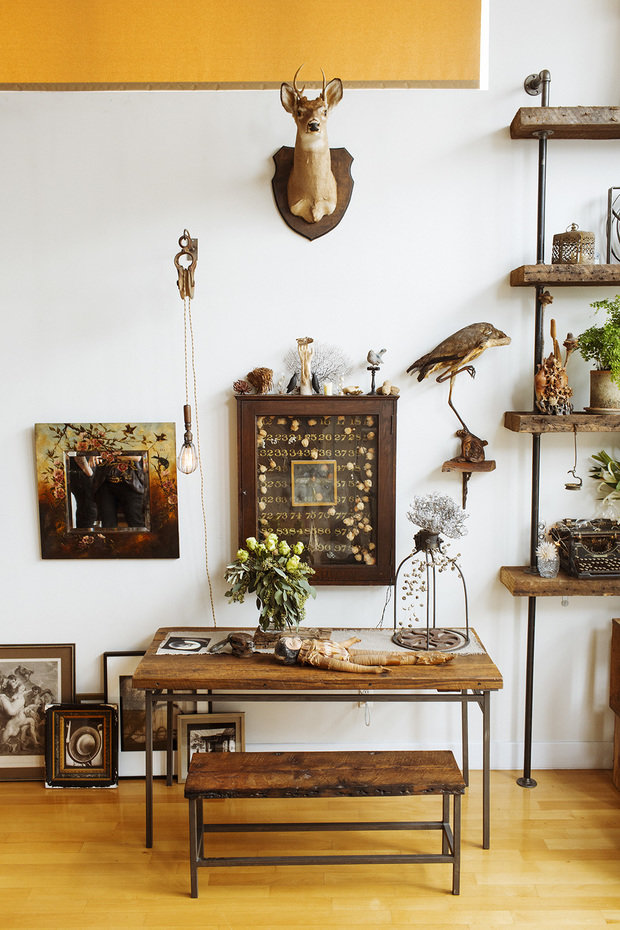 Фото из портфолио Эпатажный и необычный дом в Бруклине – фотографии дизайна интерьеров на INMYROOM