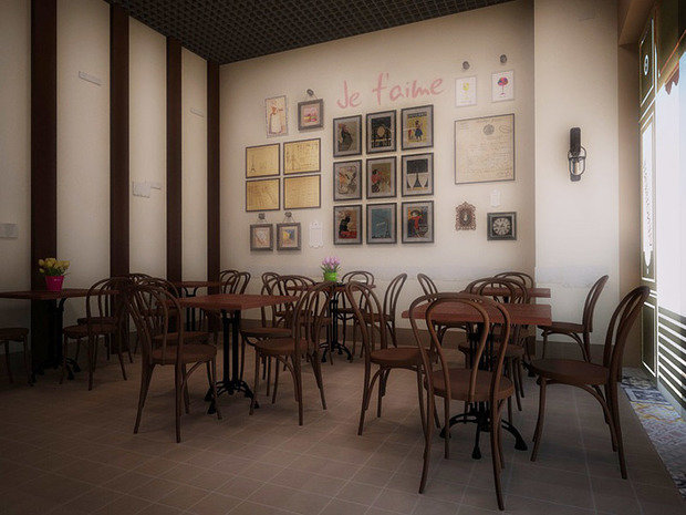 Фото из портфолио Кафе в стиле кантри – фотографии дизайна интерьеров на INMYROOM