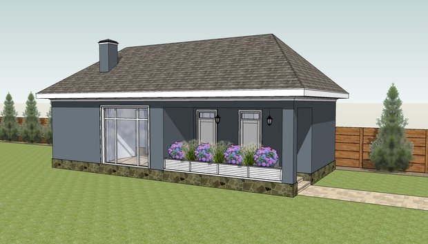 Фото из портфолио Проект бани – фотографии дизайна интерьеров на INMYROOM