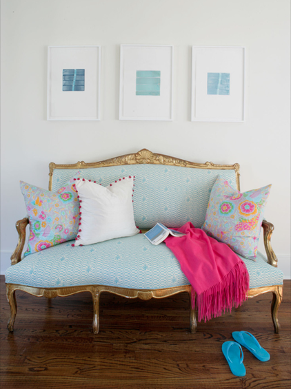 Фотография: Мебель и свет в стиле Прованс и Кантри, Декор интерьера, DIY, Дом, Декор дома, Цвет в интерьере, Обои – фото на INMYROOM