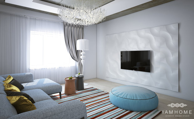 Фото из портфолио ЭКО-студия, 108м – фотографии дизайна интерьеров на INMYROOM