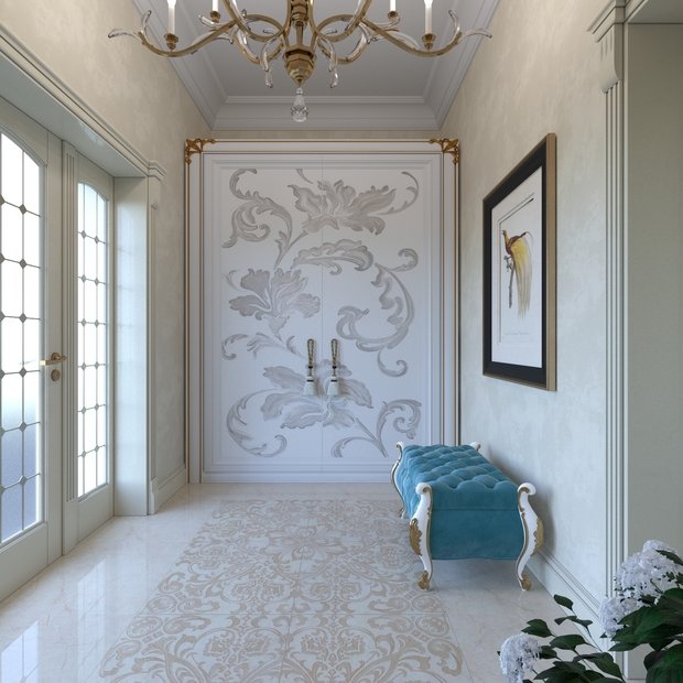 Фото из портфолио Коттедж Ольга 260 м2 – фотографии дизайна интерьеров на INMYROOM