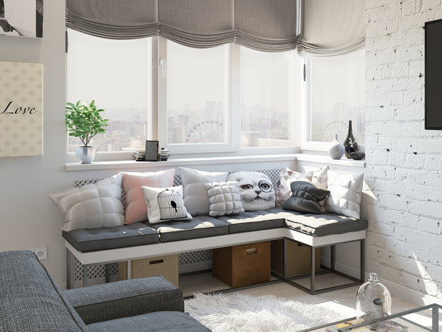 Фото из портфолио современная квартира студия в ЖК Арт – фотографии дизайна интерьеров на INMYROOM