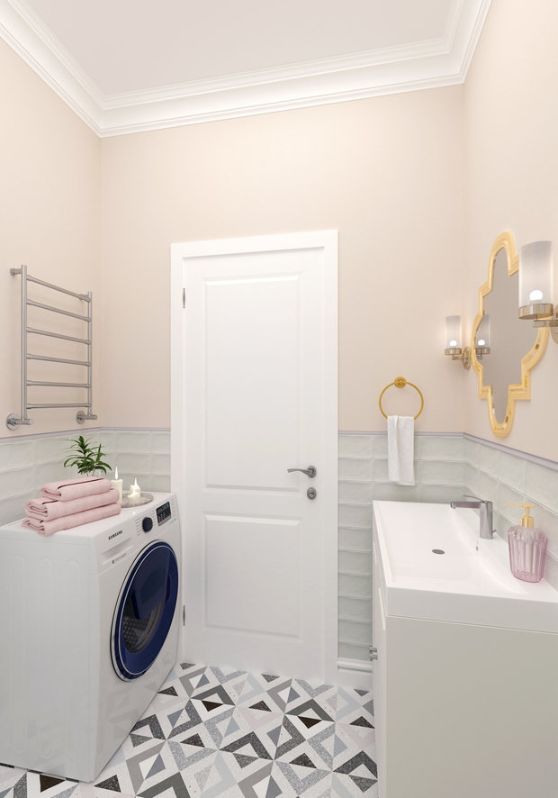 Фото из портфолио PINK APARTMENTS – фотографии дизайна интерьеров на INMYROOM