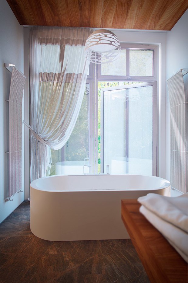 Фотография: Ванная в стиле Современный, Эко, Дом, Минимализм, Проект недели – фото на INMYROOM