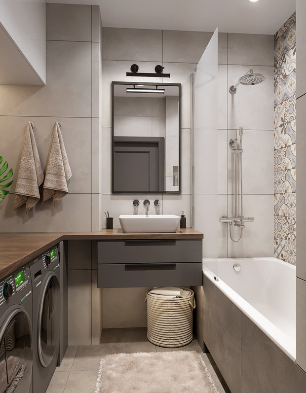 Фото из портфолио Проект Изумрудный лес – фотографии дизайна интерьеров на INMYROOM