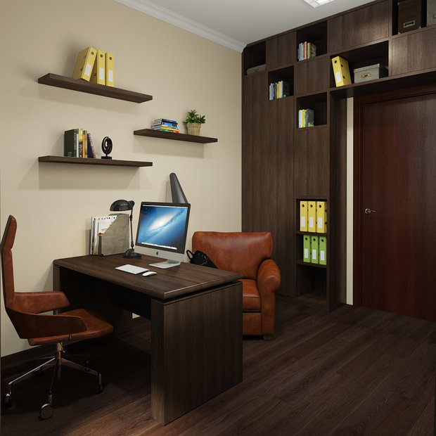 Фото из портфолио Оформление кабинета – фотографии дизайна интерьеров на INMYROOM