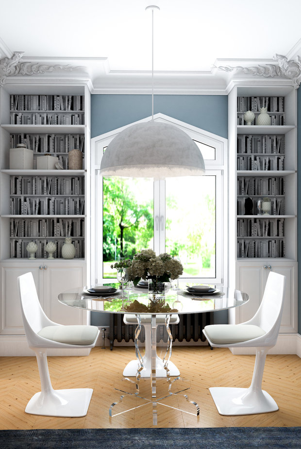 Фотография: Кухня и столовая в стиле Скандинавский, Малогабаритная квартира, Квартира, Проект недели, Марина Саркисян, Хельсинки, 2 комнаты, до 40 метров – фото на INMYROOM