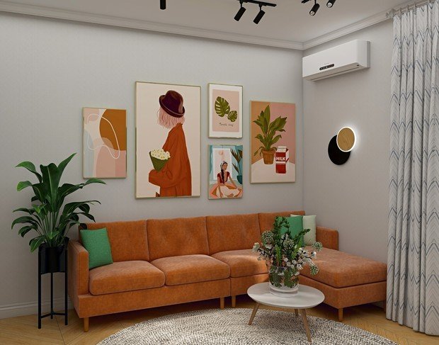 Фото из портфолио Двухкомнатная квартира – фотографии дизайна интерьеров на INMYROOM