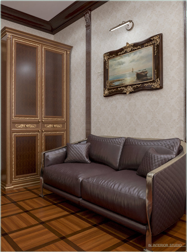 Фото из портфолио Русская Классика – фотографии дизайна интерьеров на INMYROOM
