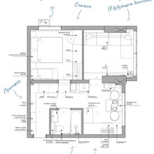 Фото из портфолио Дофамин в панельке – фотографии дизайна интерьеров на INMYROOM