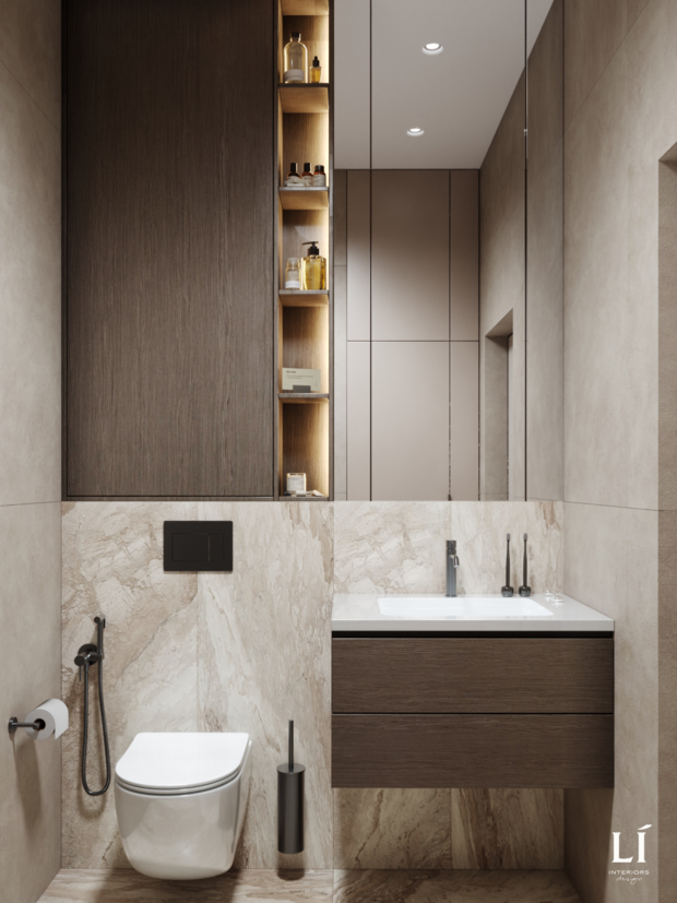 Фото из портфолио Лермонтовский – фотографии дизайна интерьеров на INMYROOM