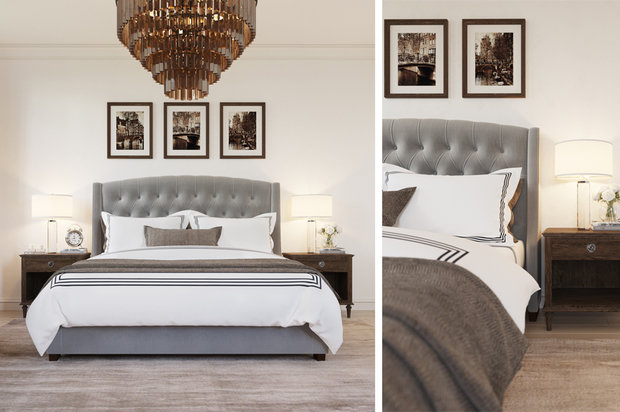 Фото из портфолио Спальня в Петербурге – фотографии дизайна интерьеров на INMYROOM