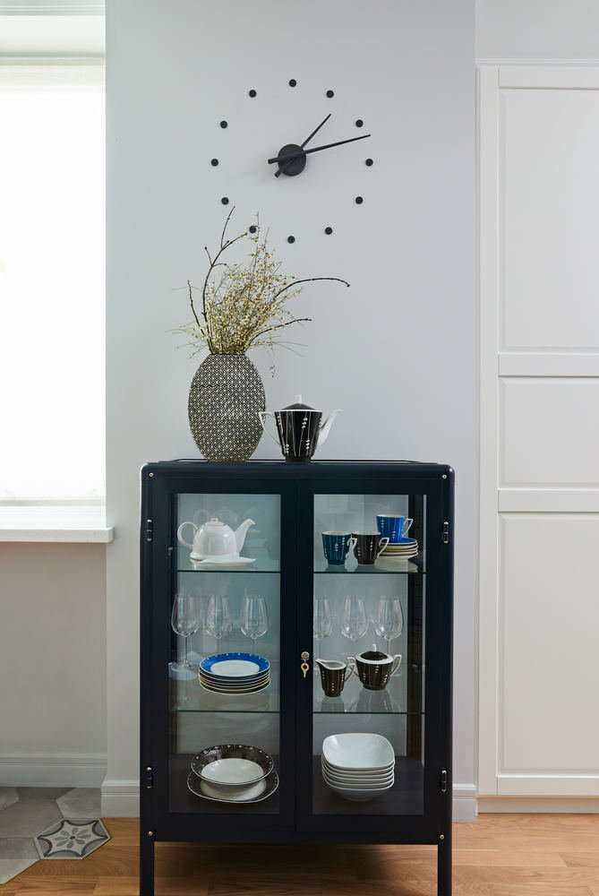 Фотография: Кухня и столовая в стиле Современный, Квартира, Студия, Проект недели, Долгопрудный, 1 комната, до 40 метров, Марина Каралкина – фото на INMYROOM