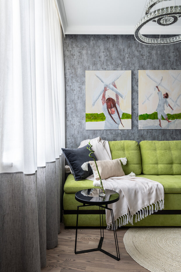 Фото из портфолио Трешка на 48 кв.м – фотографии дизайна интерьеров на INMYROOM