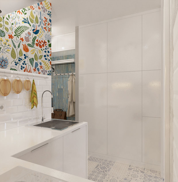 Фото из портфолио Квартира-студия 25 кв.м. СПб – фотографии дизайна интерьеров на INMYROOM