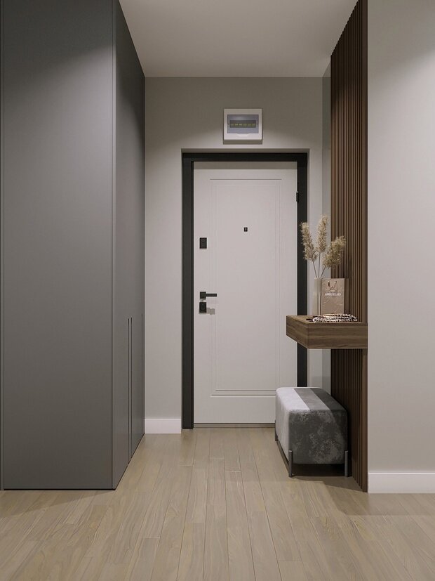 Фото из портфолио Квартира для молодой семьи ЖК Мытищи Парк – фотографии дизайна интерьеров на INMYROOM