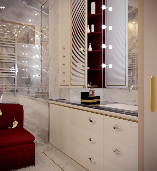 Фото из портфолио Проект квартиры 100 м2, Санкт-Петербург – фотографии дизайна интерьеров на INMYROOM