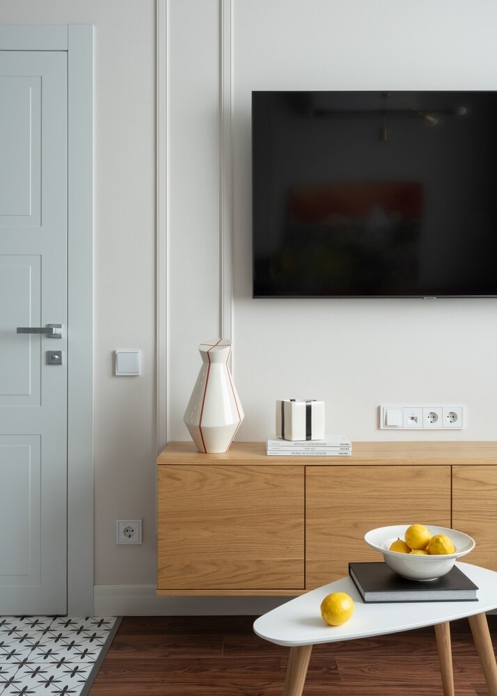 Фотография: Гостиная в стиле Современный, Квартира, Проект недели, Санкт-Петербург, 3 комнаты, 60-90 метров, VizDiz – фото на INMYROOM Фотография: Гостиная в стиле Современный, Квартира, Проект недели, Санкт-Петербург, 3 комнаты, 60-90 метров, VizDiz – фото на INMYROOM