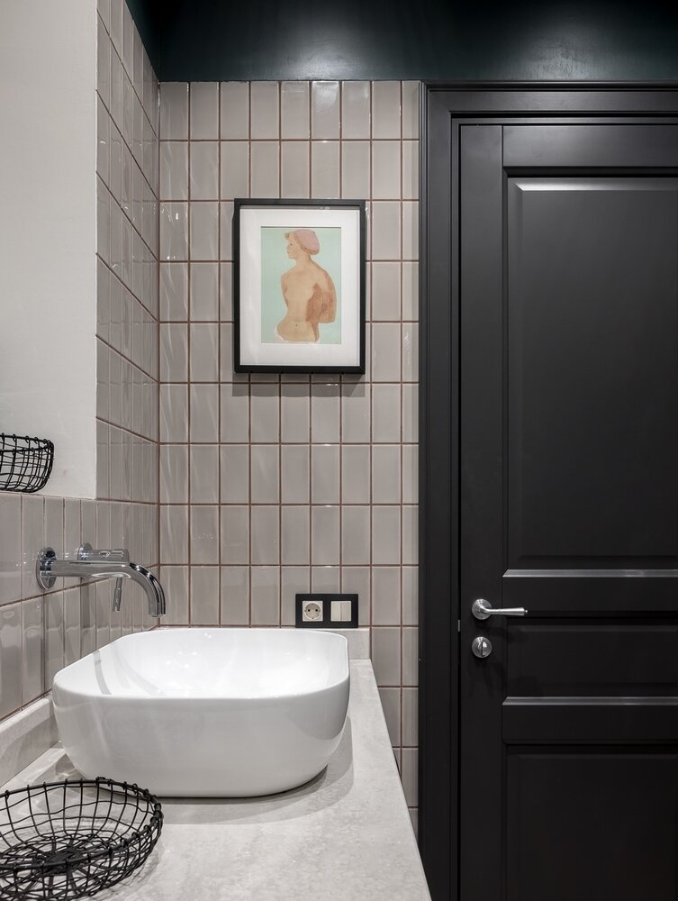 Фотография: Ванная в стиле Современный, Квартира, Проект недели, Самара, 2 комнаты, 40-60 метров, Virstak design – фото на INMYROOM Фотография: Ванная в стиле Современный, Квартира, Проект недели, Самара, 2 комнаты, 40-60 метров, Virstak design – фото на INMYROOM