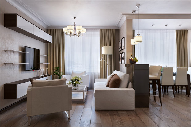 Фото из портфолио Семейный уют – фотографии дизайна интерьеров на INMYROOM