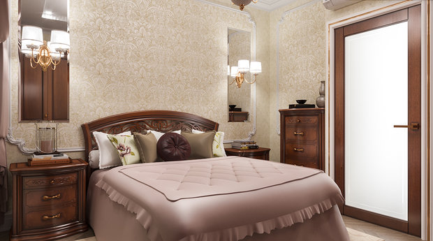 Фото из портфолио Спальня,Москва – фотографии дизайна интерьеров на INMYROOM