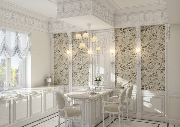 Фото из портфолио Дизайн кухни в классическом стиле  – фотографии дизайна интерьеров на INMYROOM