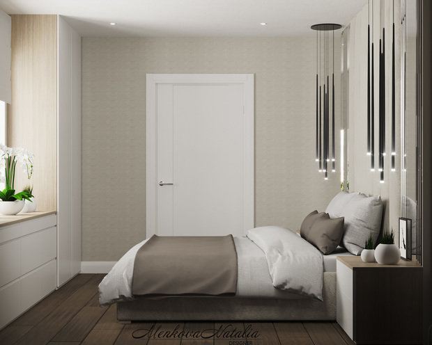 Фото из портфолио Спальня 11 м2 – фотографии дизайна интерьеров на INMYROOM