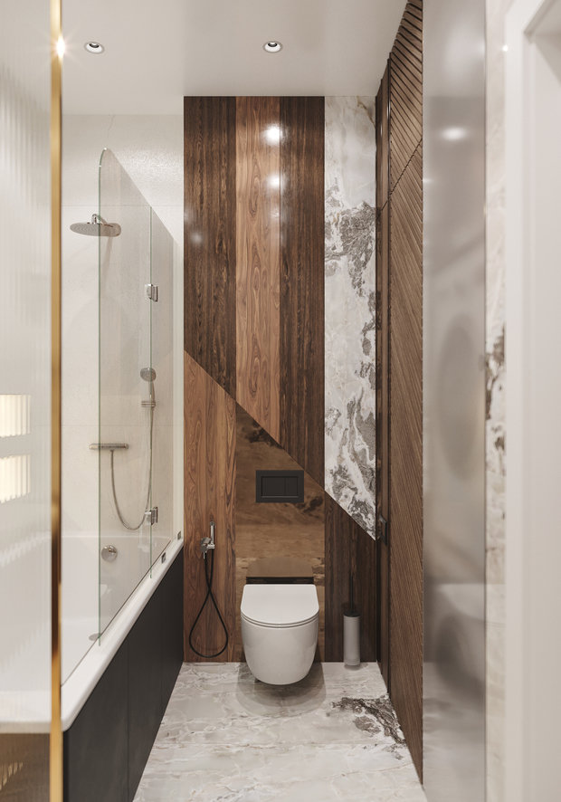 Фото из портфолио ЖК Триколор – фотографии дизайна интерьеров на INMYROOM