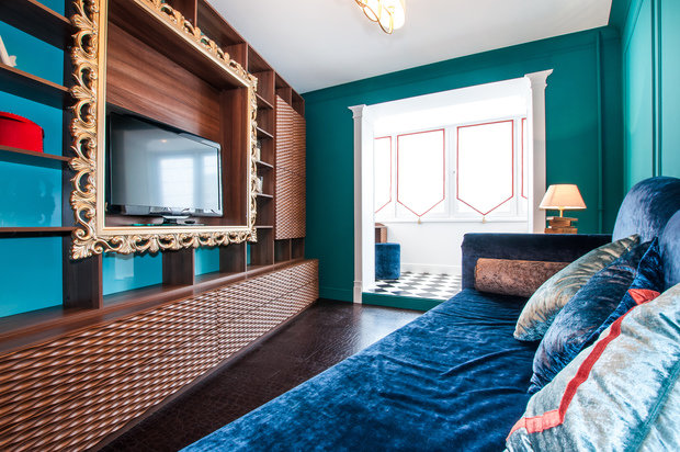 Фотография: Гостиная в стиле Классический, Современный, Эклектика – фото на INMYROOM