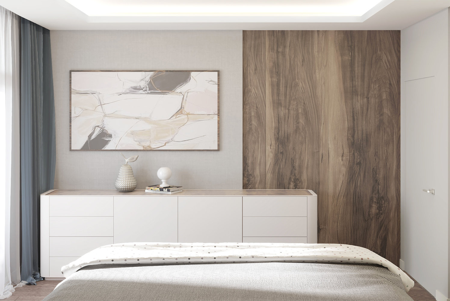 Фотография: Спальня в стиле Современный, Декор и DIY, Квартира, Москва, 3 комнаты, Более 90 метров, Тор-Ард – фото на INMYROOM Фотография: Спальня в стиле Современный, Декор и DIY, Квартира, Москва, 3 комнаты, Более 90 метров, Тор-Ард – фото на INMYROOM