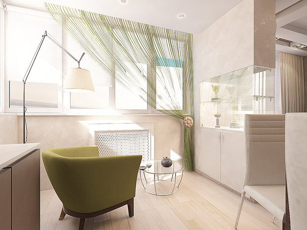 Фото из портфолио Квартира в ЖК "Лазурный" 3+1 – фотографии дизайна интерьеров на INMYROOM