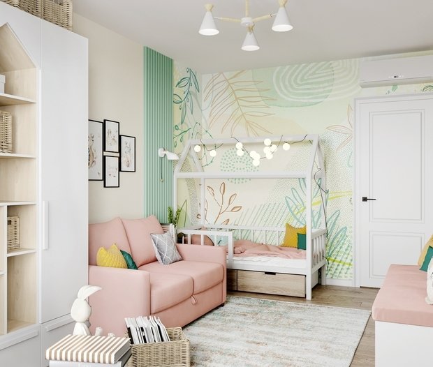 Фото из портфолио Детская "Леденцы" – фотографии дизайна интерьеров на INMYROOM