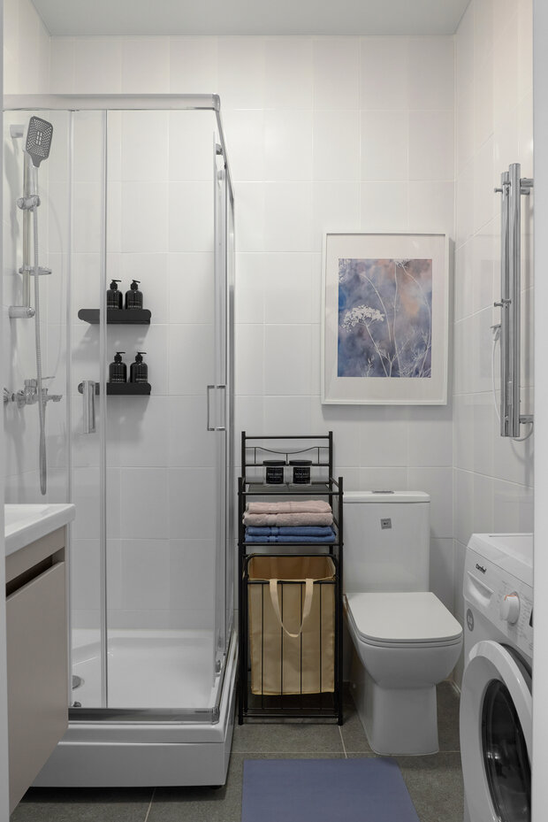 Фото из портфолио Студия в ЖК Мытищи Парк – фотографии дизайна интерьеров на INMYROOM