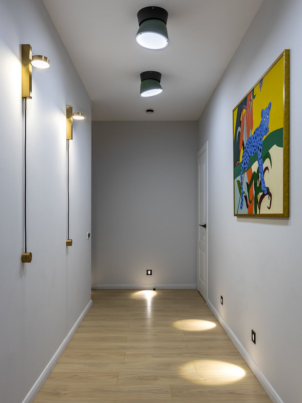 Фотография: Прихожая в стиле Современный, Квартира, Проект недели, Самара, 4 и больше, Более 90 метров, Айгуль Султанова – фото на INMYROOM