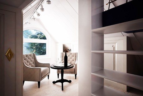 Мансарда жилого дома