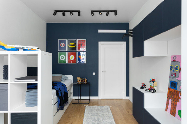 Фотография: Детская в стиле Скандинавский, Современный, Квартира, Проект недели, 4 и больше, 60-90 метров, Юрий Миронов – фото на INMYROOM