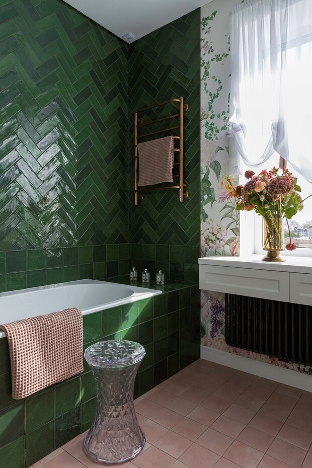 Фотография: Ванная в стиле Восточный, Эклектика, Квартира, Проект недели, Самара, 4 и больше, Более 90 метров, Татьяна Тувман – фото на INMYROOM