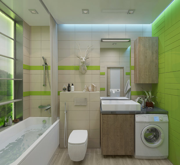 Фото из портфолио Таунхаус для молодой семьи – фотографии дизайна интерьеров на INMYROOM