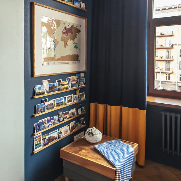 Фото из портфолио РЕАЛИЗОВАННЫЙ ПРОЕКТ ГОСТИНОЙ 🧡 в сталинском доме на проспекте Независимости – фотографии дизайна интерьеров на INMYROOM