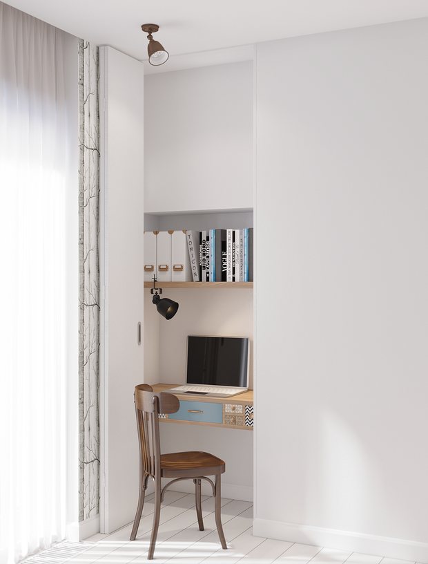 Фото из портфолио 2+1 – фотографии дизайна интерьеров на INMYROOM